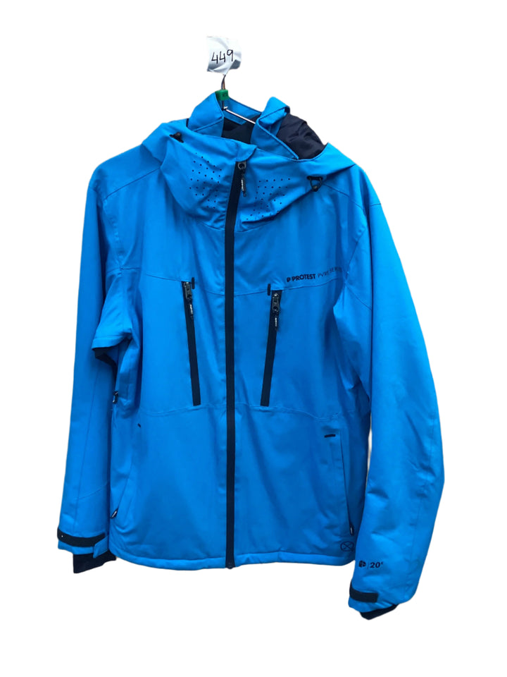 Pre-Loved Protest Prttimo Mens Snow Jacket (449) XS Marlin Blue: Grade C