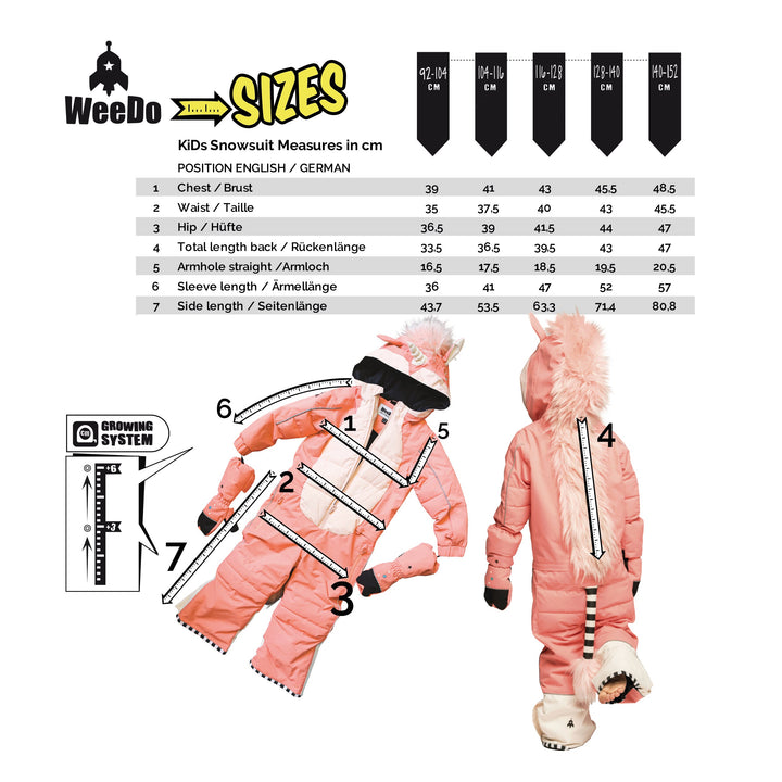 WeeDo Leopard Snowsuit Hire