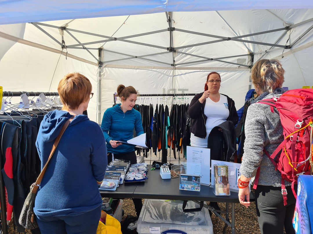 NOWCA Outdoor Show - Event wetsuit hire