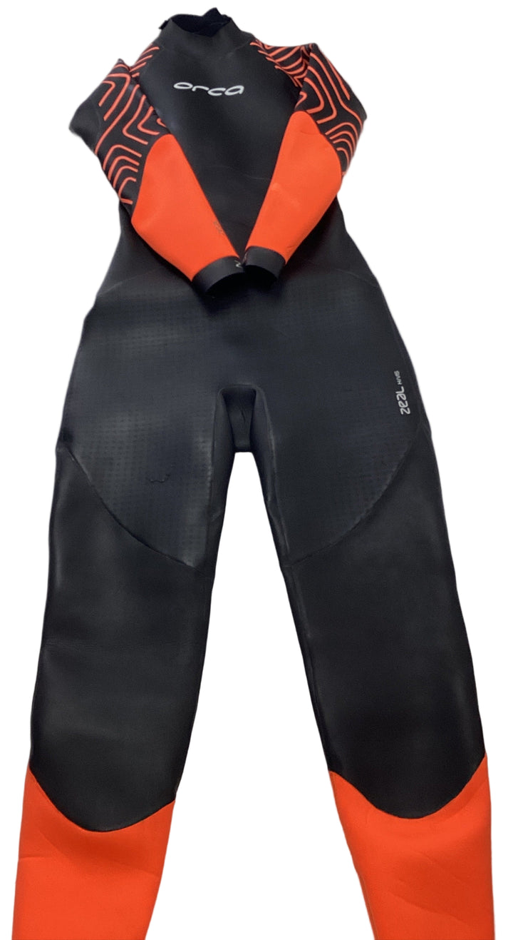 Pre Loved Orca Open Water Zeal Hi Vis Wetsuit Womens size M (1710) - Grade B