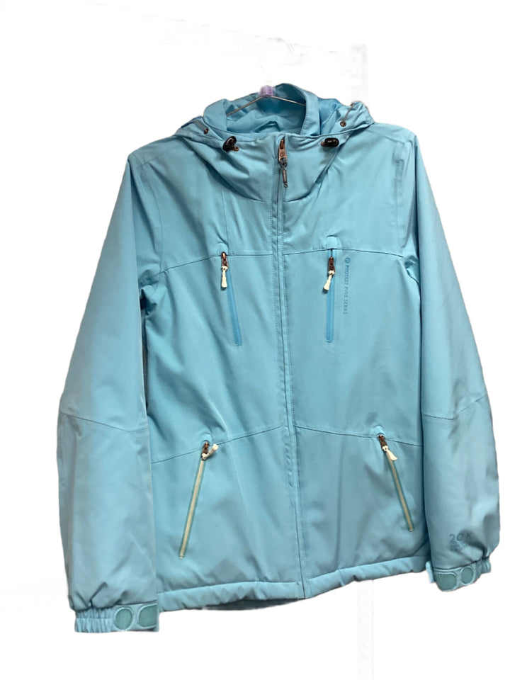 Pre-Loved Protest Kenzia Womens Snow Jacket (419) Satin Blue S (10): Grade B