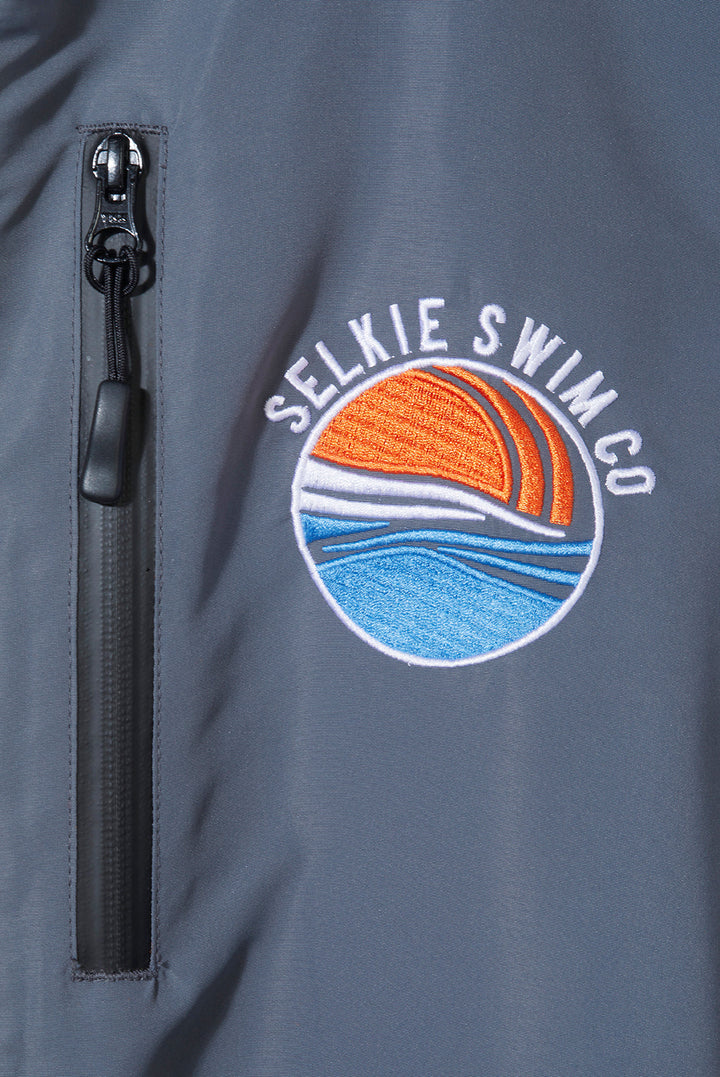 Grey Selkie Recycled Changing Robe