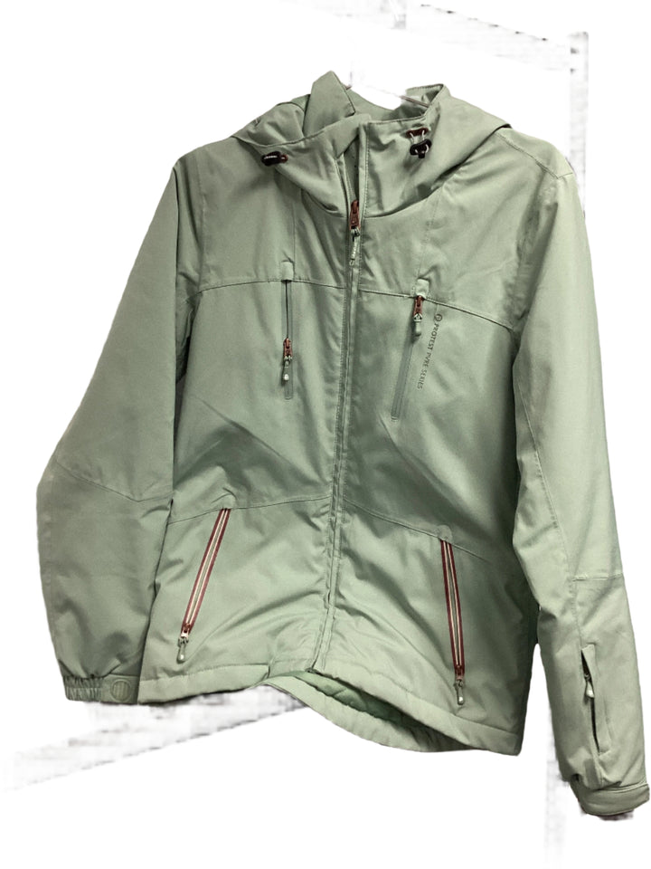 Pre-Loved Protest Kenzia Womens Snow Jacket (476) Juniper Green XS (8): Grade As Good as New