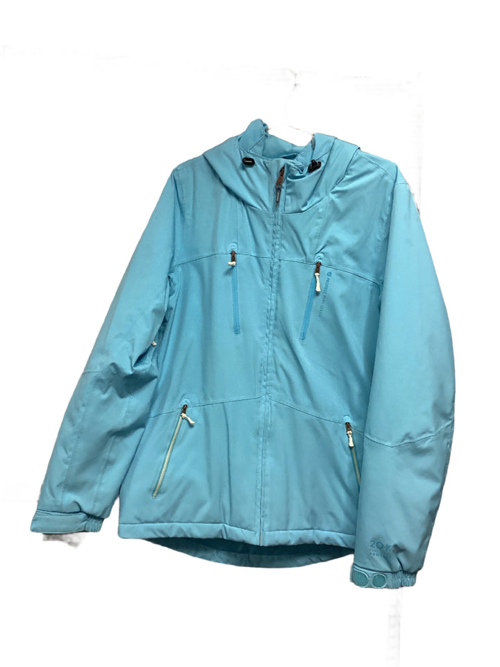 Pre-Loved Protest Kenzia Womens Snow Jacket (474) Satin Blue L (14): Grade B