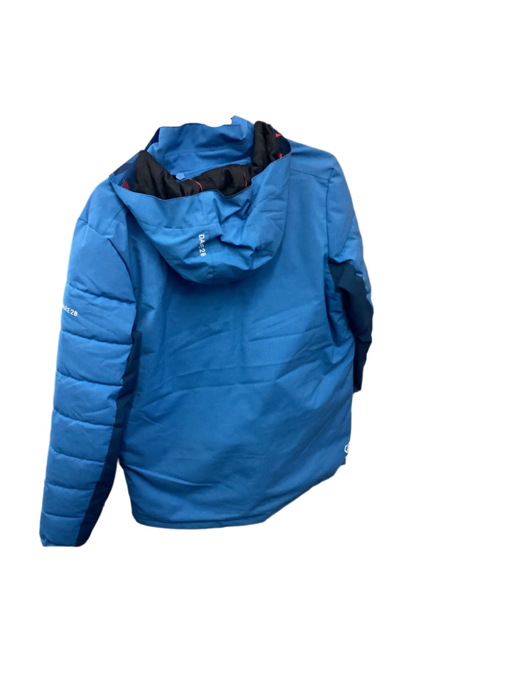 Pre-Loved Dare2B Kids' Cheerful II Recycled Waterproof Insulated Ski Jacket Age 14 Blue (1161): Grade As Good as New