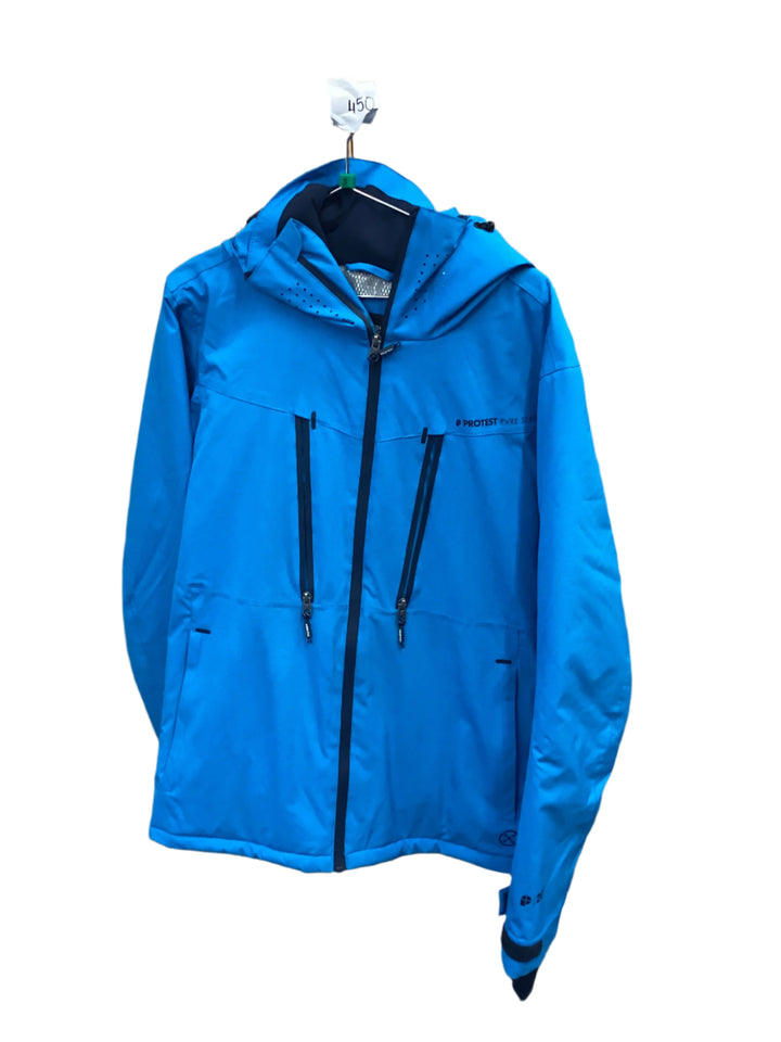 Pre-Loved Protest Prttimo Mens Snow Jacket (450) S Marlin Blue: Grade B