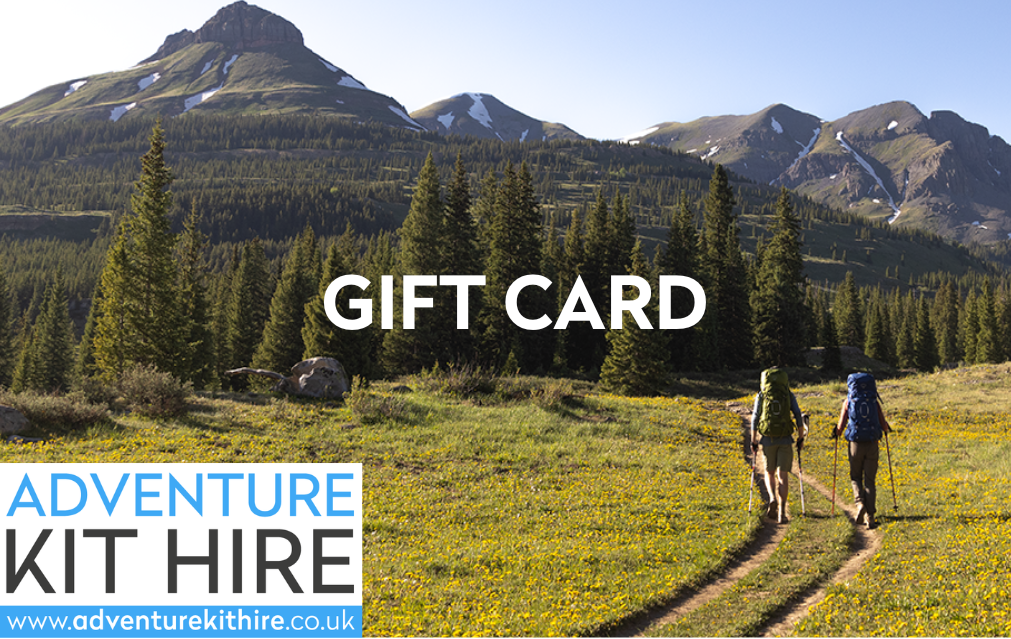 Adventure Kit Hire Gift Card