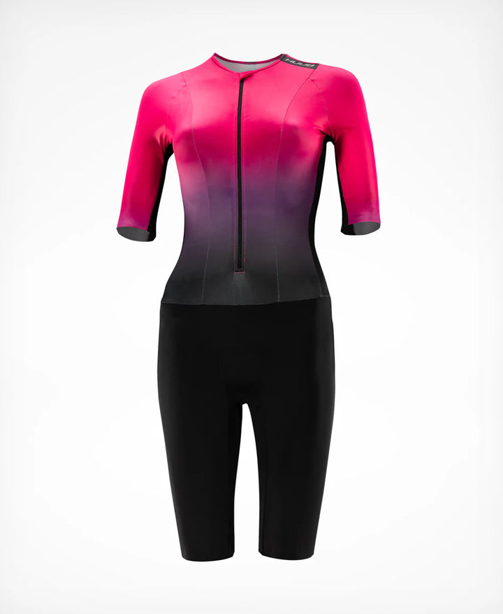 HUUB TC Performance Tri Suit Black/Rose - Women's