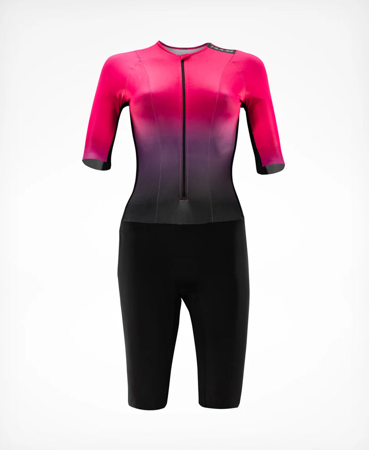 HUUB TC Performance Tri Suit Black/Rose - Women's
