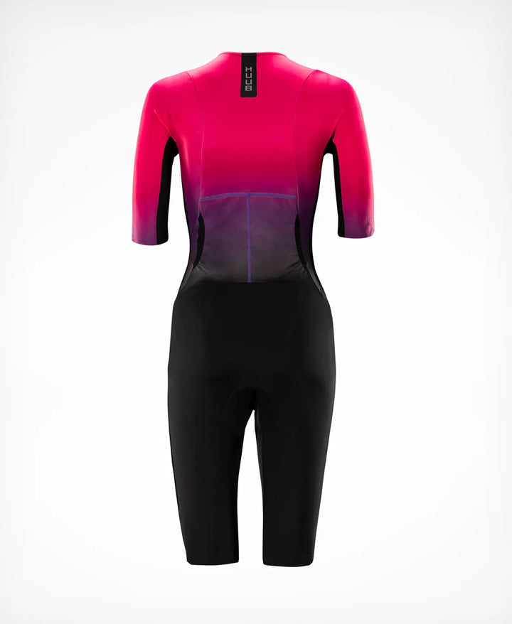 HUUB TC Performance Tri Suit Black/Rose - Women's