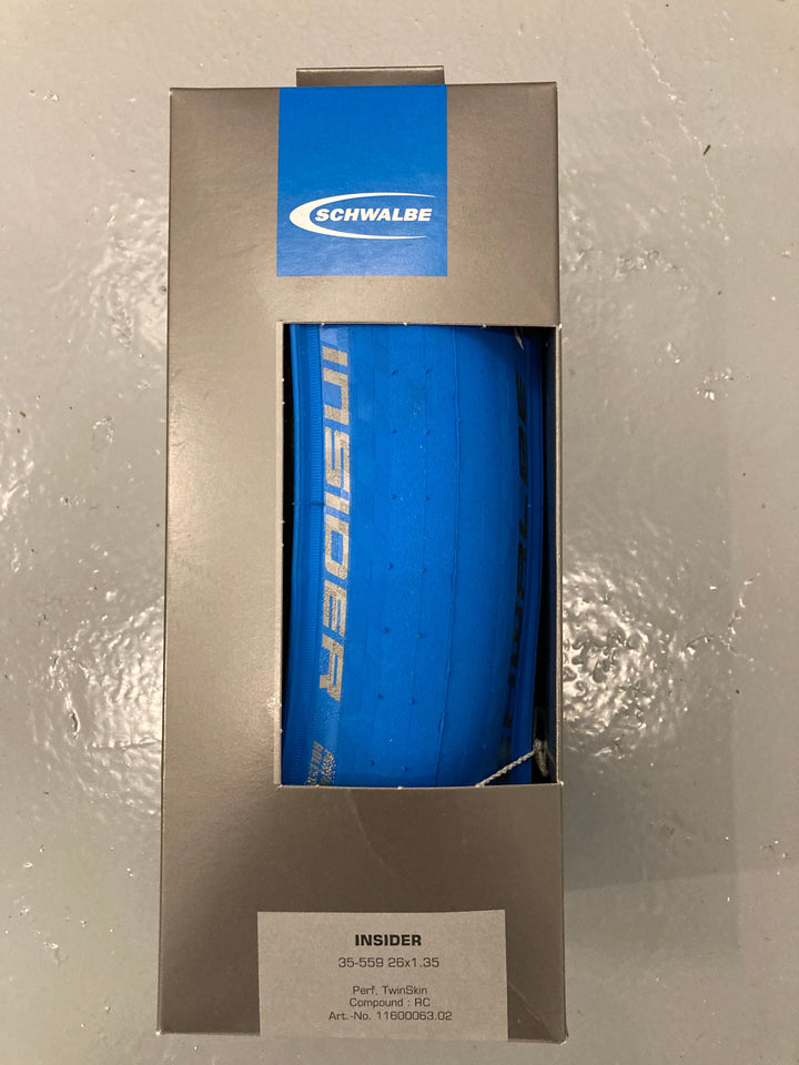 Schwalbe Insider Turbo Trainer Tyre - 26" MTB Tyre - Turbo Trainer Hire