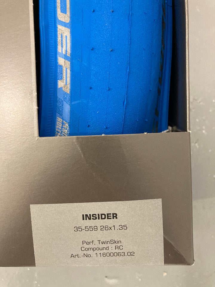 Schwalbe Insider Turbo Trainer Tyre - 26" MTB Tyre - Turbo Trainer Hire