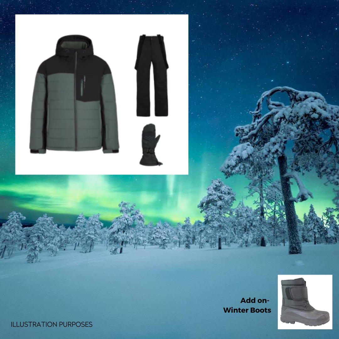 Mens Nordic Outerwear (Lapland/Northern Lights) Hire