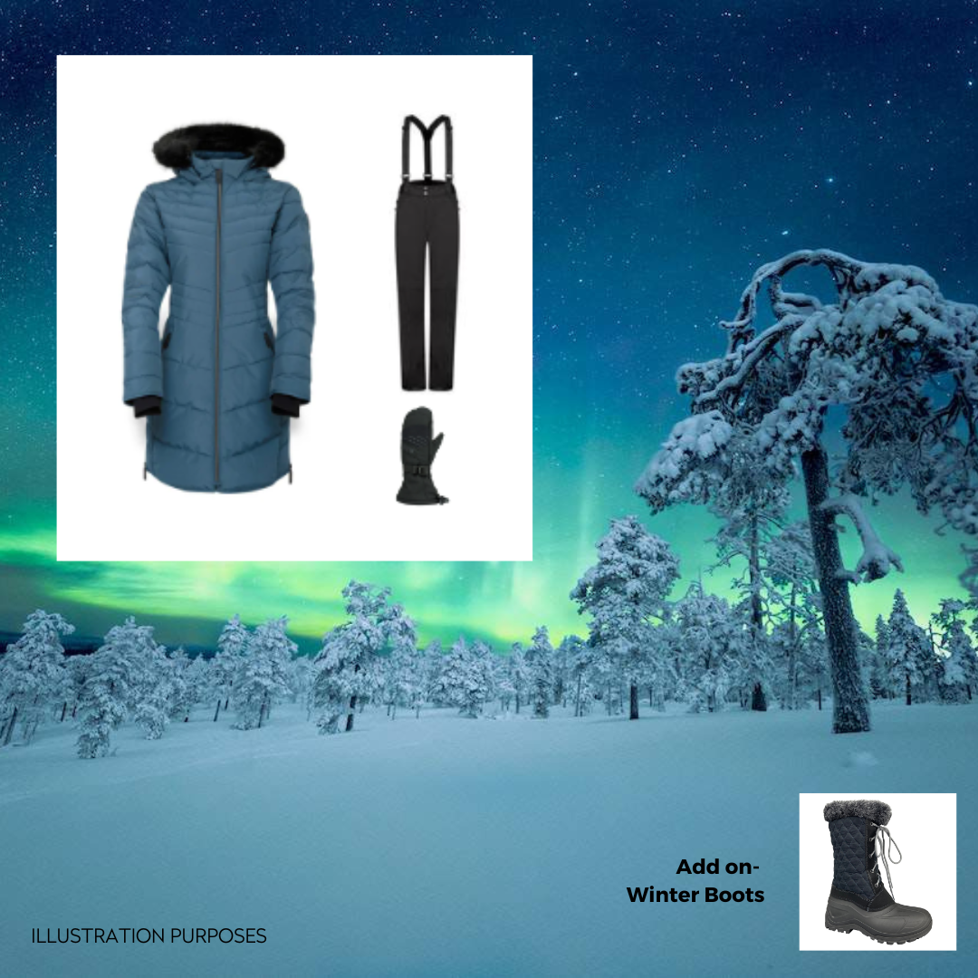 Womens Nordic Outerwear (Lapland/Northern Lights) Hire
