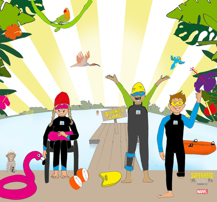 Superhero Tri - Wetsuit Hire - Tri Wetsuit Hire