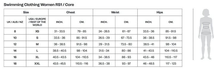 Orca Core One Piece Thin Strap Women Swimsuit