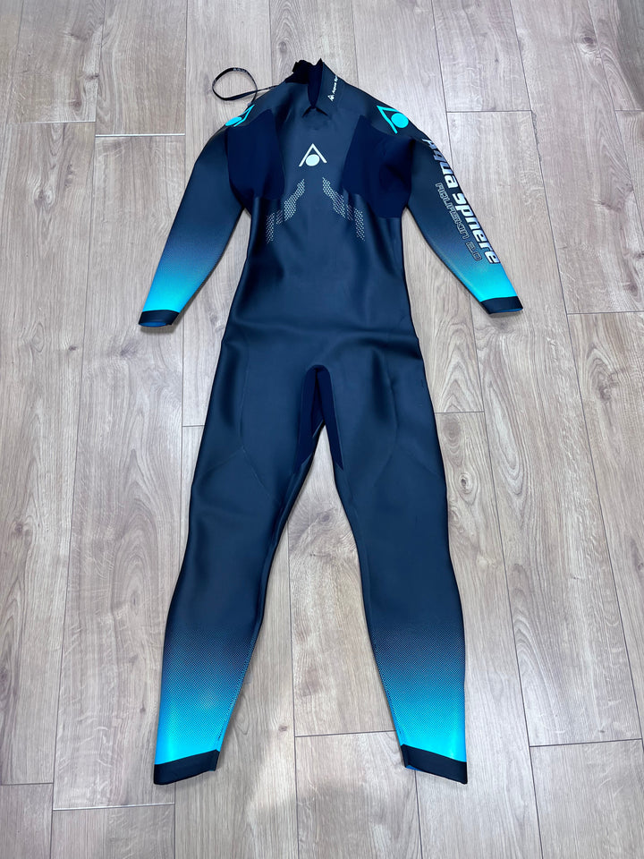 Pre Loved Aquasphere Aquaskin 2.0 Swimming Mens Wetsuit M (222) - Grade B