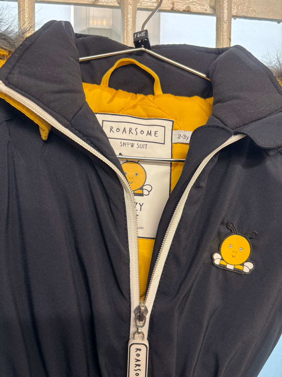 Pre Loved Roarsome BUZZ the Bee Snowsuit - Age 2-3 (168)