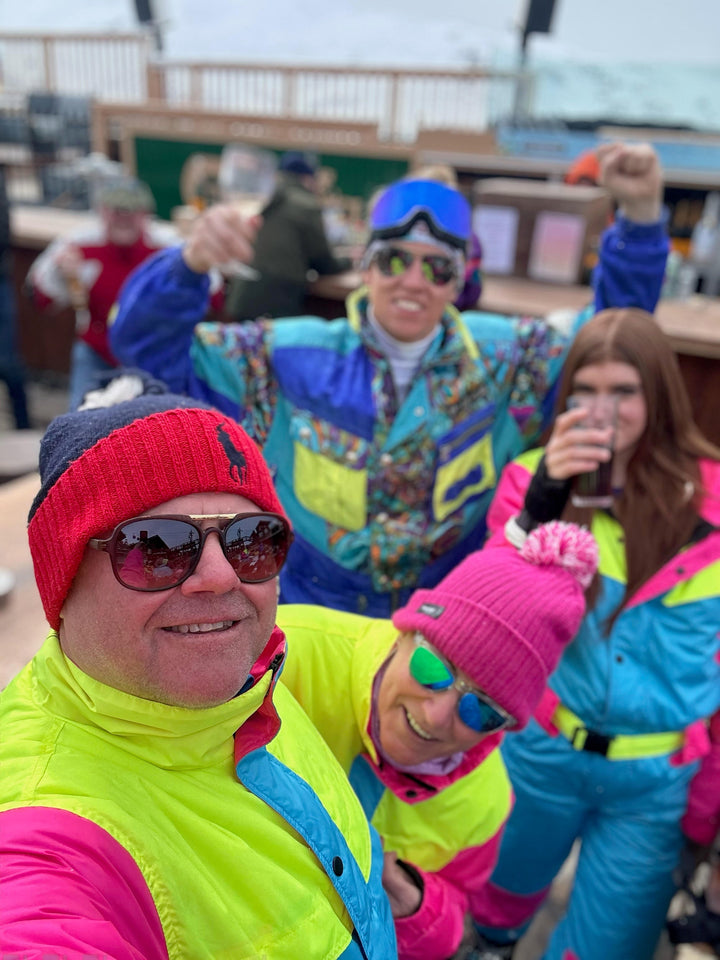 Funky Alps 80s Skisuit Hire