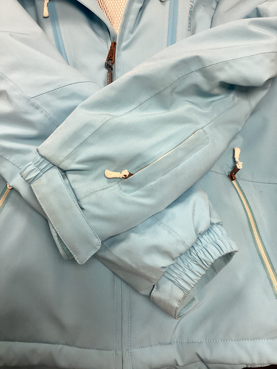 Pre-Loved Protest Kenzia Womens Snow Jacket (419) Satin Blue S (10): Grade B