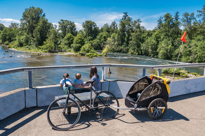 HIRE a Burley Bee™ - Double - Kids Bike Trailers
