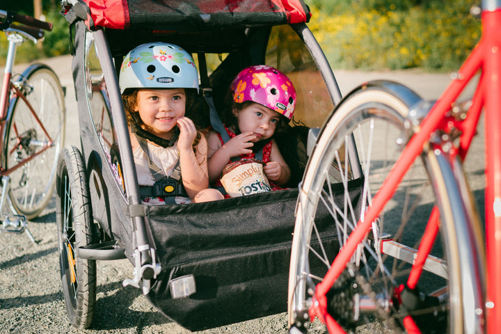 HIRE a Burley Honey Bee™ - Kids Bike Trailers