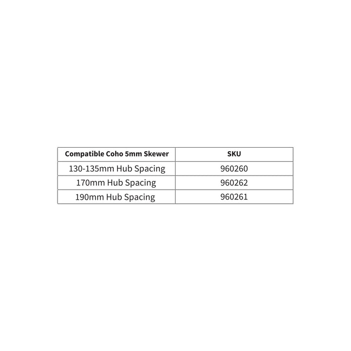 Burley Coho® 5mm Skewer - Kids Bike Trailers