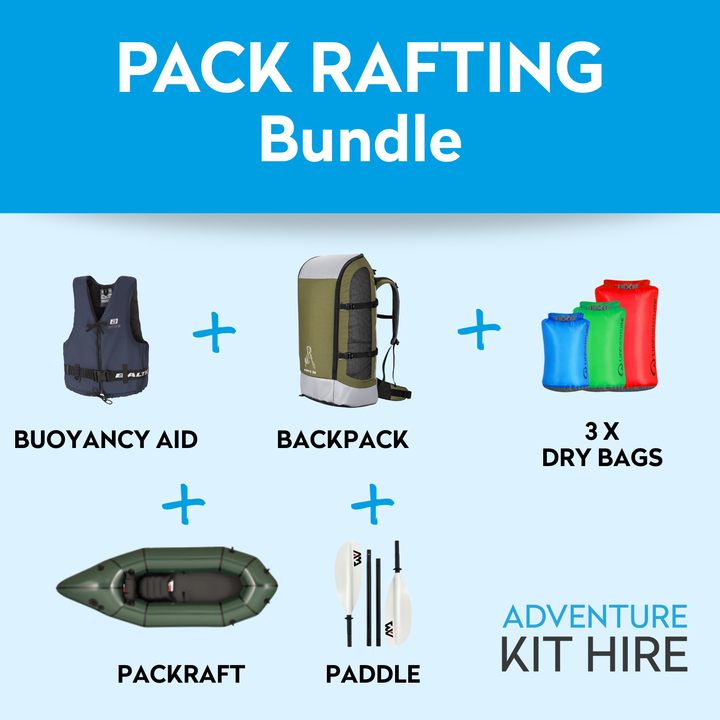 Solo Packraft Adventure Hire Bundle