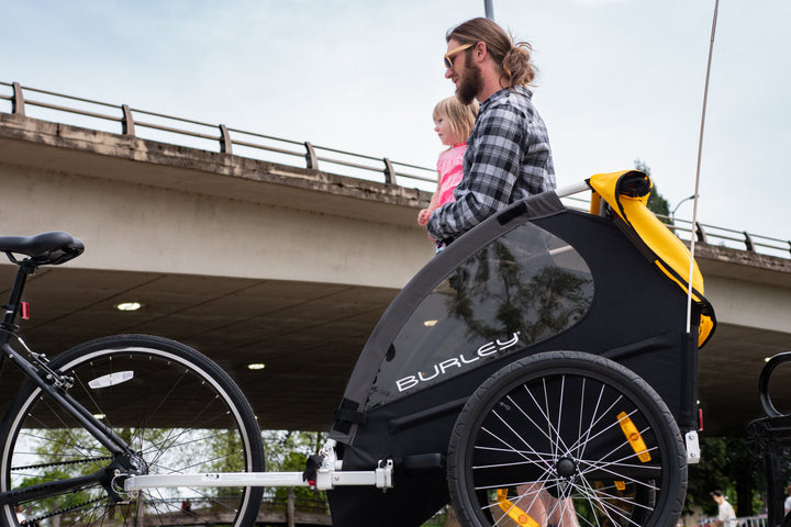 HIRE a Burley Bee™ - Double - Kids Bike Trailers