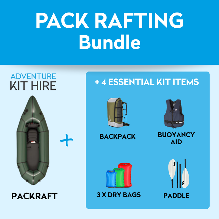 Solo Packraft Hire Bundle
