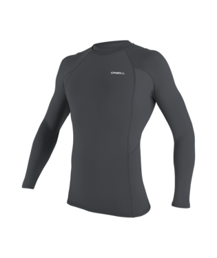 Mens O'Neill Long Sleeve Rash Top  -Graphite