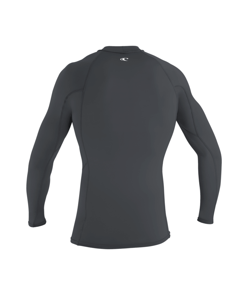 Mens O'Neill Long Sleeve Rash Top  -Graphite