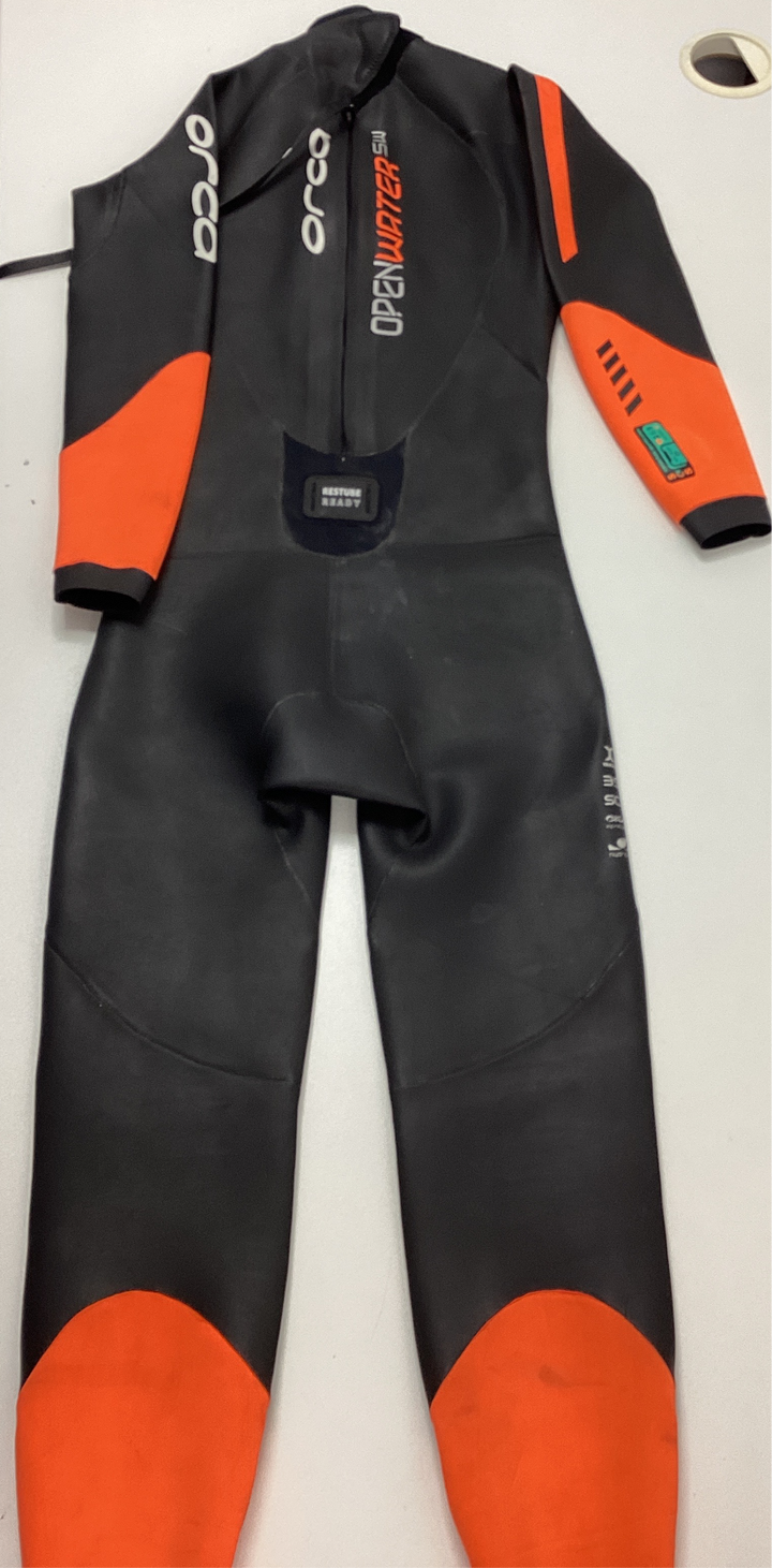 Pre loved Mens Orca Open Water SW Smart Wetsuit size 8 (1245) - Grade C