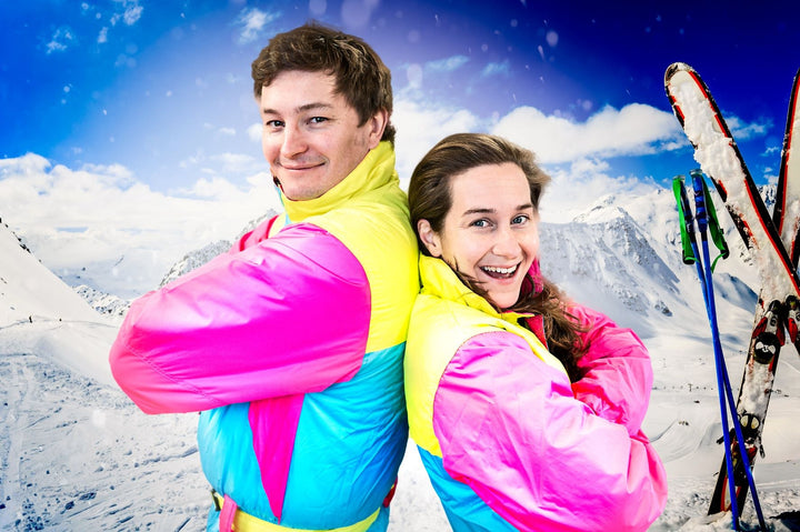 Funky Alps Onepiece Skisuit 80's