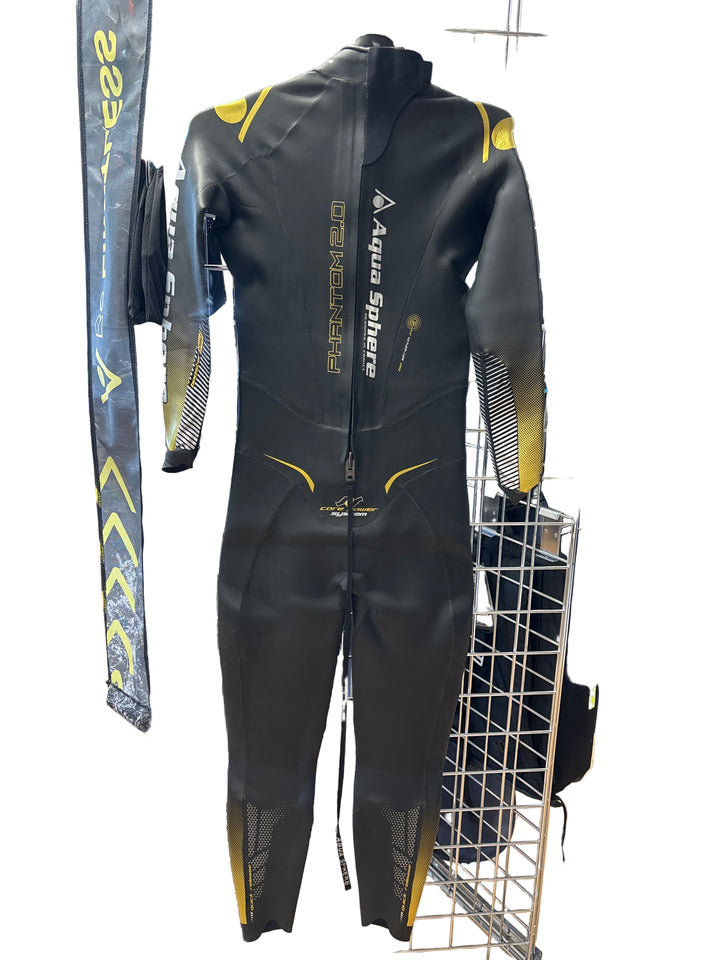 Clearance Aquasphere Phantom Triathlon Mens Wetsuit M (105)