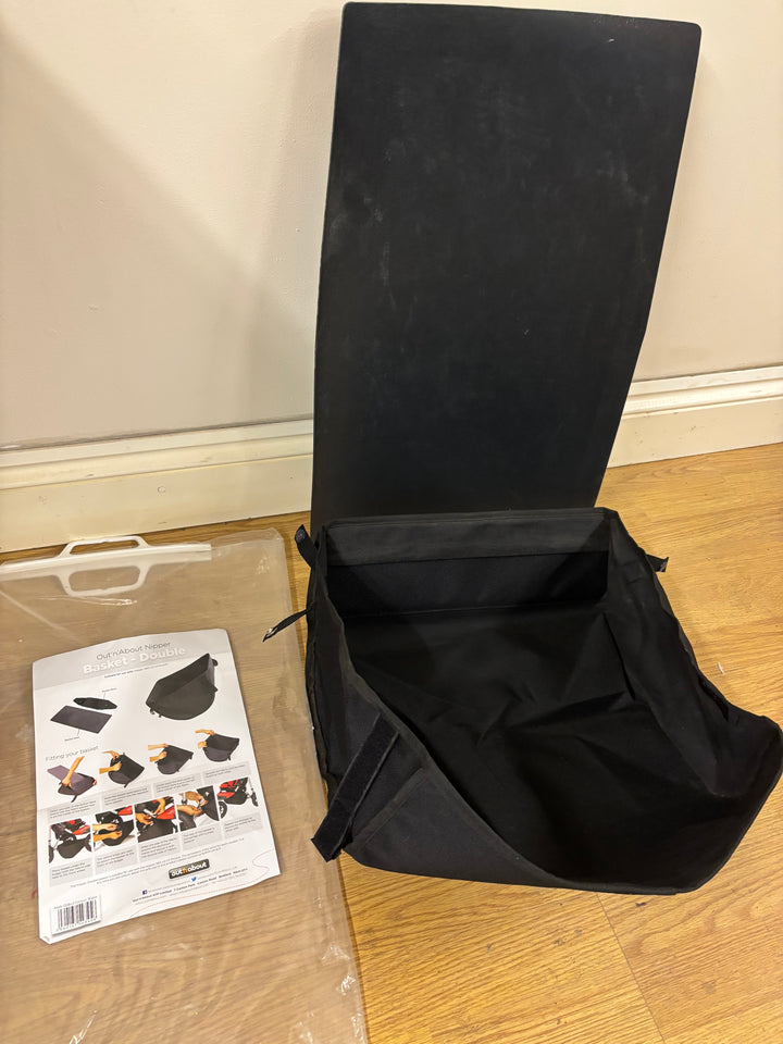 Pre Loved Out 'n' About Storage Basket v4 DOUBLE (Older Model)- ID SBD002