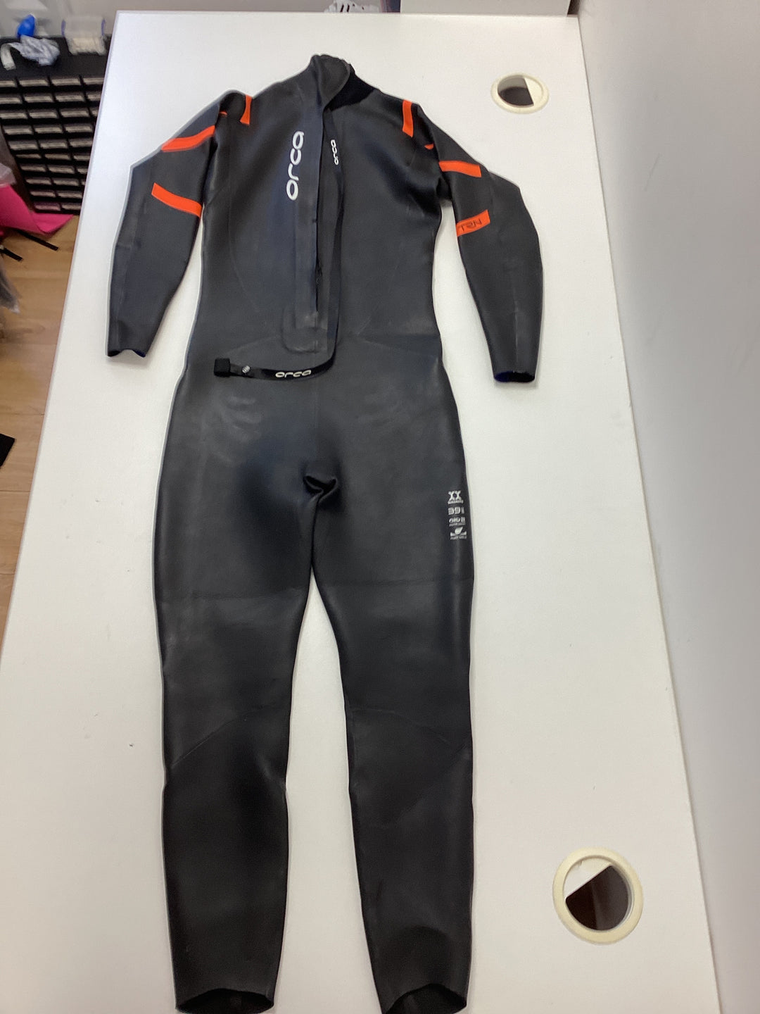 Pre Loved Men's size 6 Orca TRN Open Water Wetsuit (1486) - Grade B
