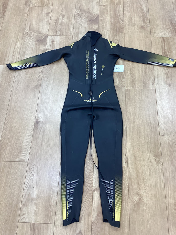 Pre Loved Aquasphere Phantom Triathlon Womens Wetsuit L (277)