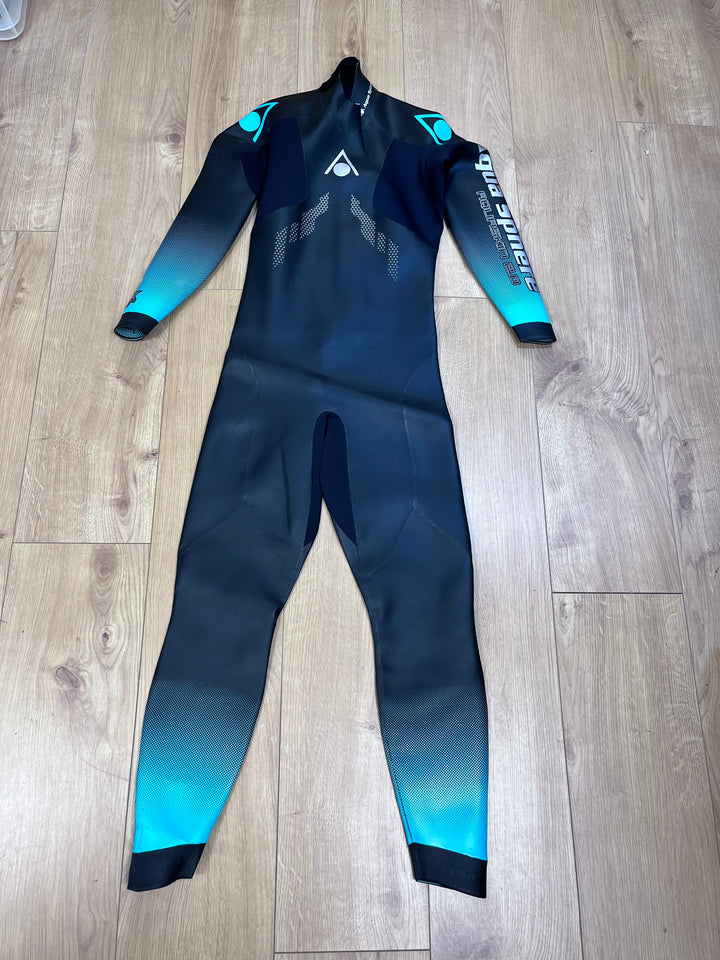 Pre Loved Aquasphere Aquaskin 2.0 Swimming Mens Wetsuit Size S (241) - Grade B
