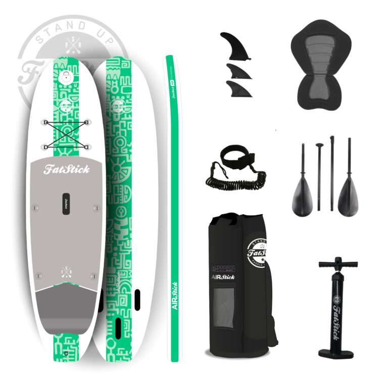 FatStick AirStick 10’6 Inflatable SUP Board