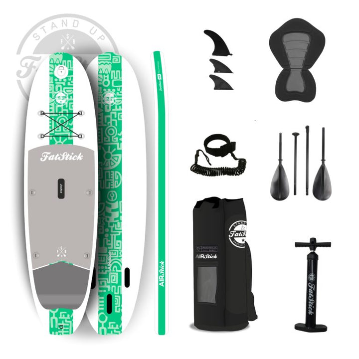 FatStick AirStick 10’6 Inflatable SUP Board