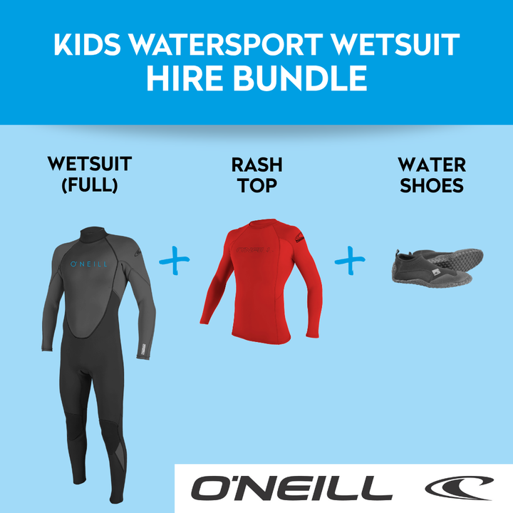 Kids Oneill Multisport Wetsuit Bundle Hire