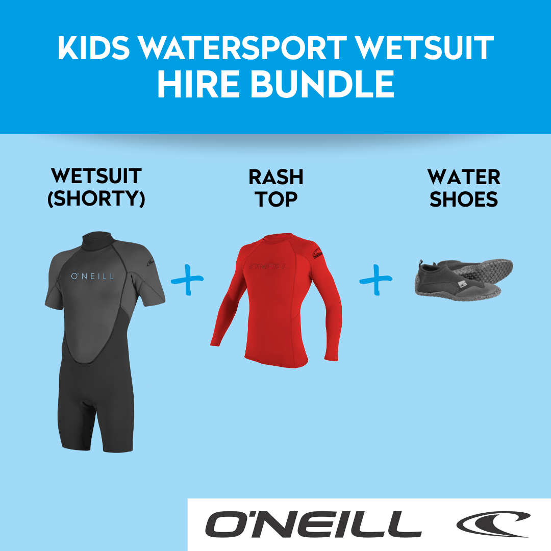 Kids Oneill Multisport Wetsuit Bundle Hire