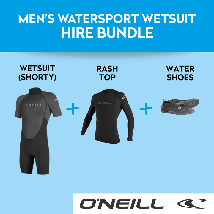 Mens Oneill Multisport Wetsuit Bundle Hire