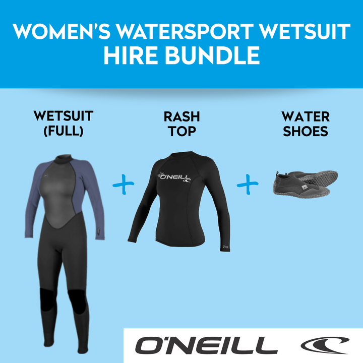 Womens Oneill Multisport Wetsuit Bundle Hire