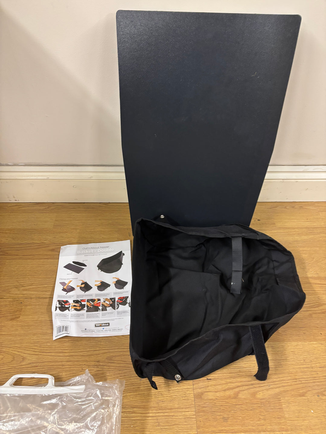 Pre Loved Out 'n' About Storage Basket v4 DOUBLE (Older Model)- ID SBD003