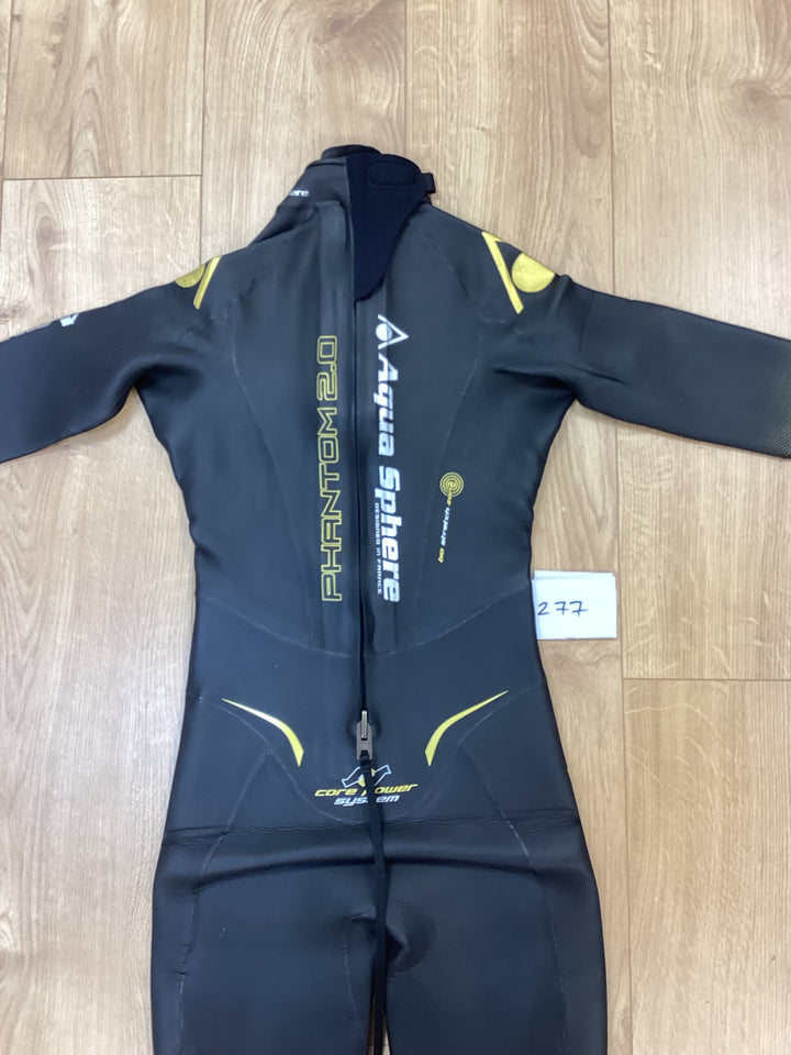 Pre Loved Aquasphere Phantom Triathlon Womens Wetsuit L (277)