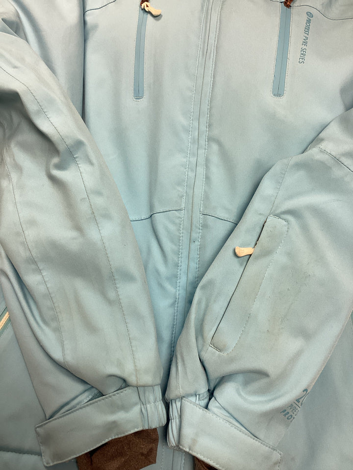 Pre-Loved Protest Kenzia Womens Snow Jacket (417) Satin Blue XS (8): Grade B