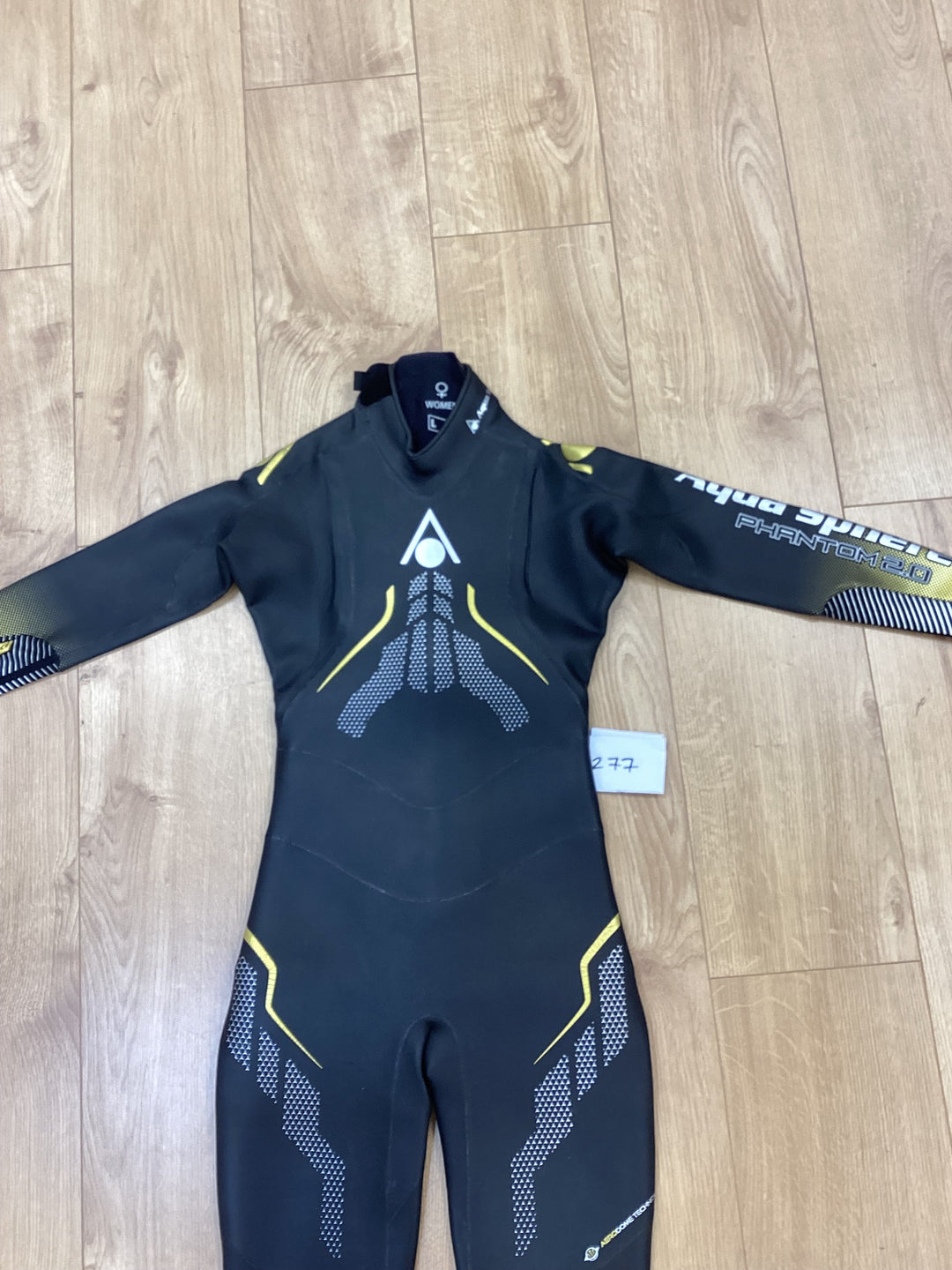 Pre Loved Aquasphere Phantom Triathlon Womens Wetsuit L (277)