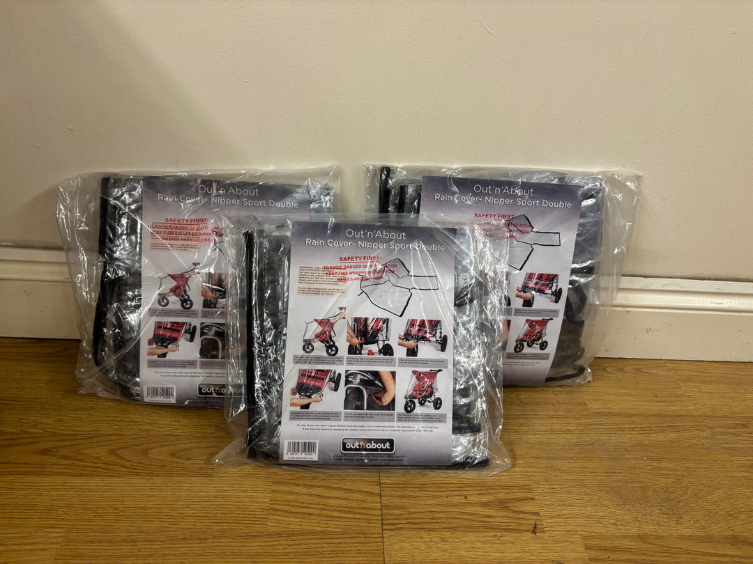 Pre Loved Out 'n' About Nipper Rain Covers- DOUBLE